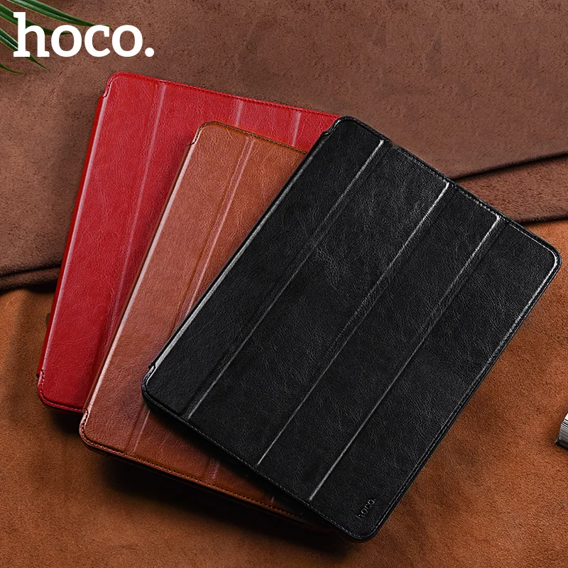 Чехол HOCO для iPad Pro 11 12 9 2018 магнитный кожаный защитный смарт чехол дюймов/12 2018|Чехлы