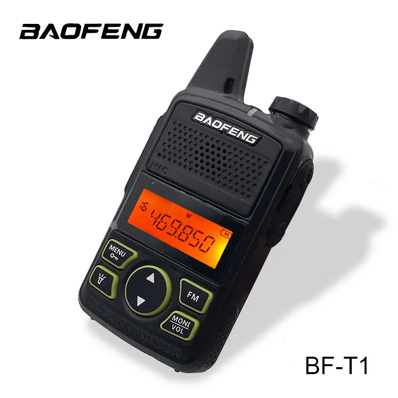 100% 1 шт. детская портативная рация BAOFENG BF-T1 MINI UHF | Мобильные телефоны и аксессуары