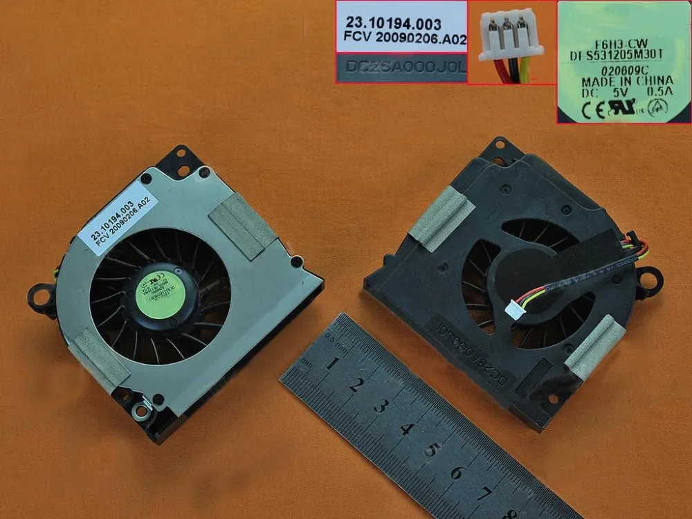 

New Laptop Cooling Fan for Dell Inspiron 1525 1526 D620 For Acer TM4520 P/N GB0507PGV1-A GC057514VH-A KSB06105HA Cooler