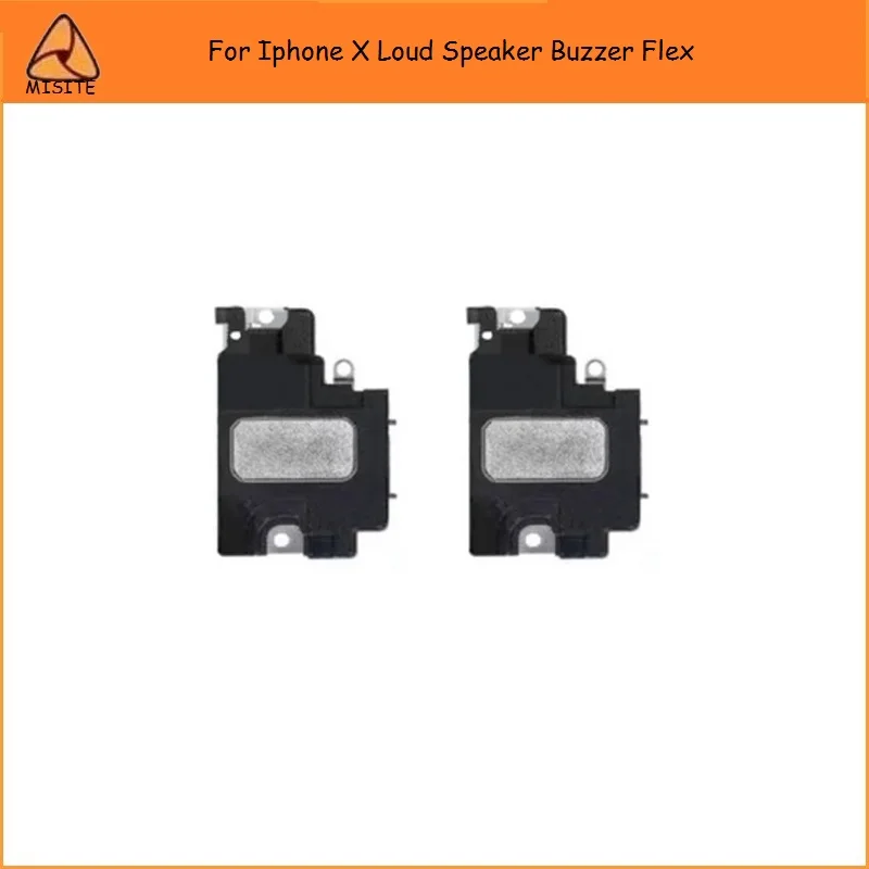 10PCS/LOT New Original For IPhone X iX Buzzer Loud Speaker Ringer Sound Replacement Parts Flex Cable Mobile Phone Accessories | Мобильные