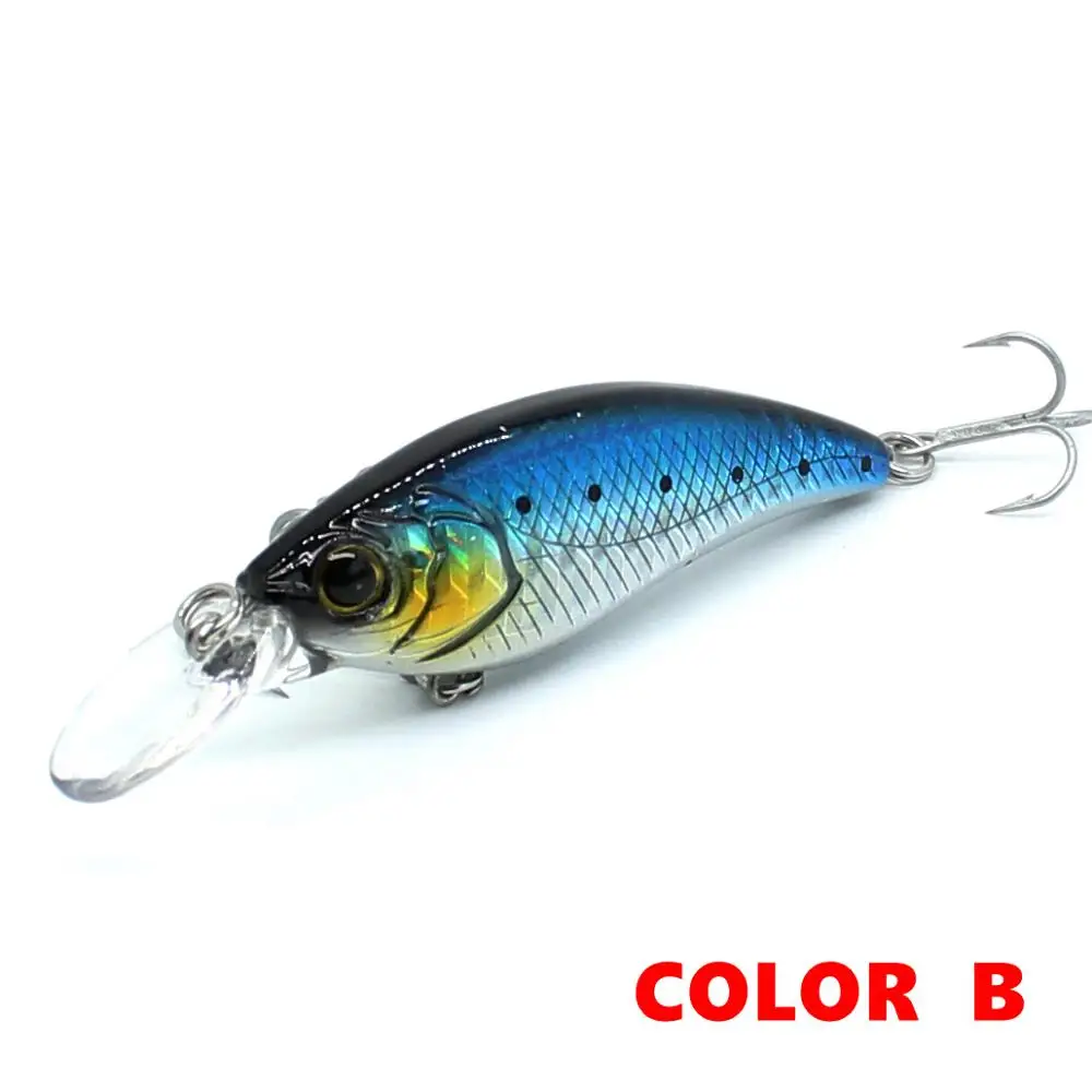 mb60 B AOCLU воблер Jerkbait 6 цветов 60 мм 7,4 г жесткая приманка гольян рыболовные приманки бас пресной соленой воды VMC Крючки снасти - Цвет: mb60 B
