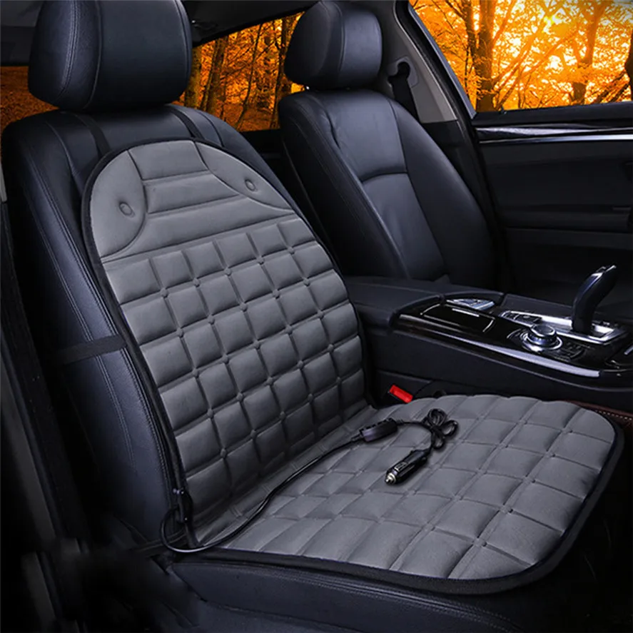 12V Winter Car Seat Covers 1pc Universal Heater Cushion Warmer Cover Heated Warm High Low Temperature Dec05#30 | Автомобили и