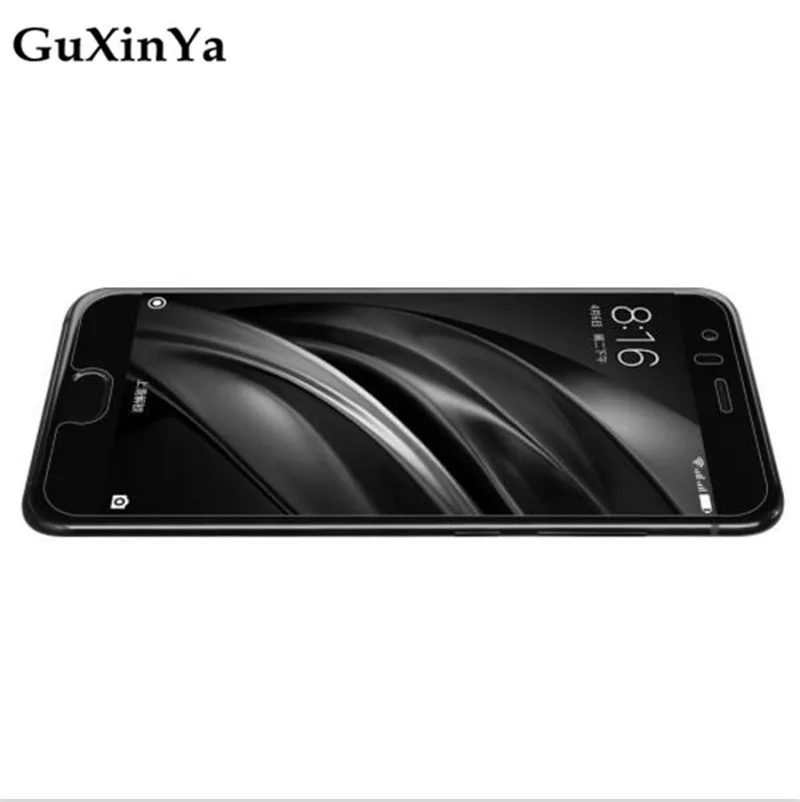 Закаленное стекло для Xiaomi Mi 6 2 шт. защита экрана от царапин пленка телефона Mi6 /