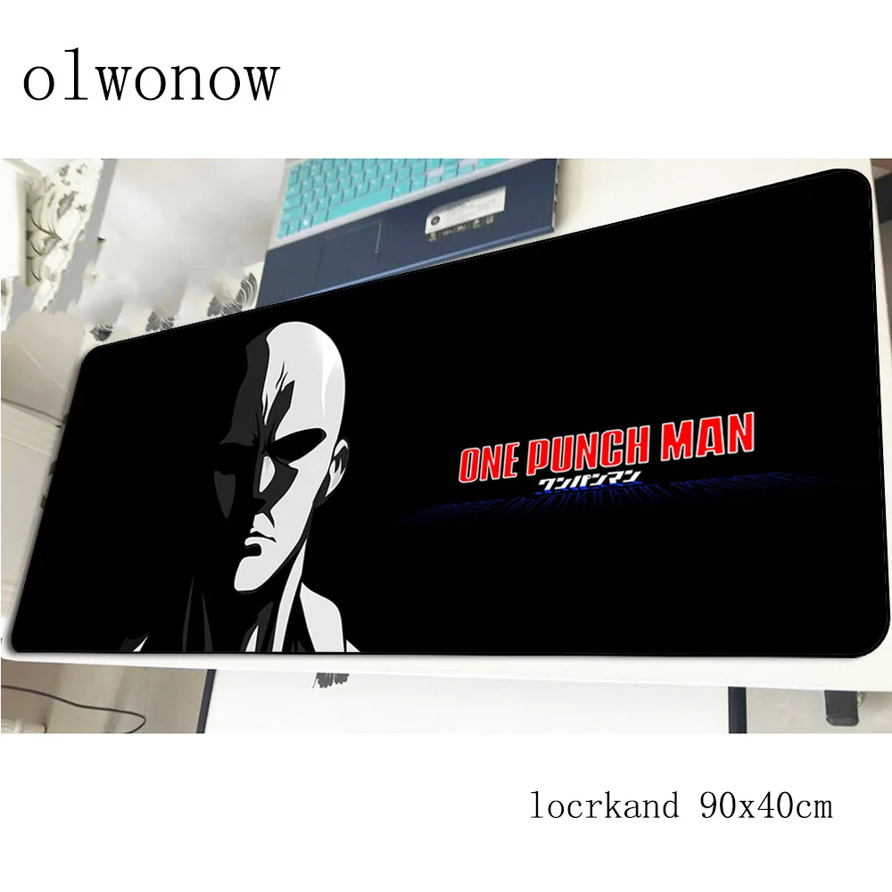 Коврик для мыши ONE PUNCH-MAN 90x40 см xl игровой коврик цветной компьютерный Настольный с