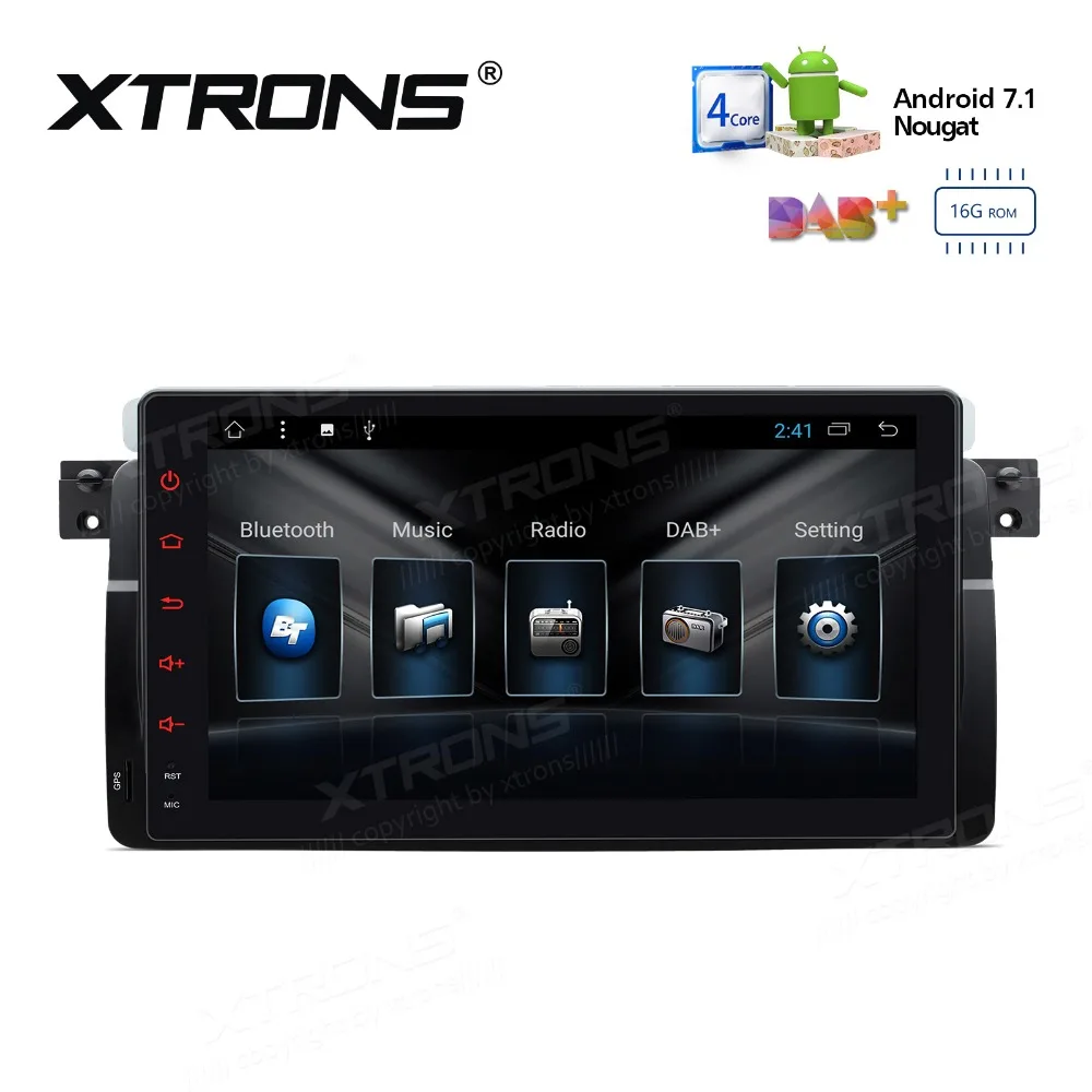 9 ''радио Android 7 1 стерео радио плеер GPS OBD WIFI для BMW E46 седан|Автомагнитолы| |