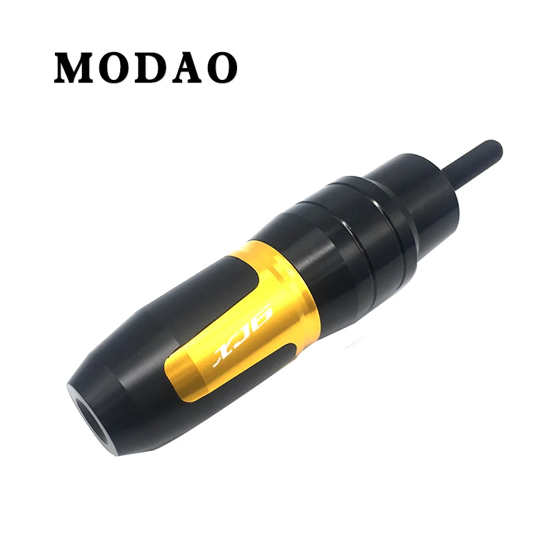 CNC алюминиевый мотоцикл аварийные выхлопные колодки ползунки Защита тела для YAMAHA