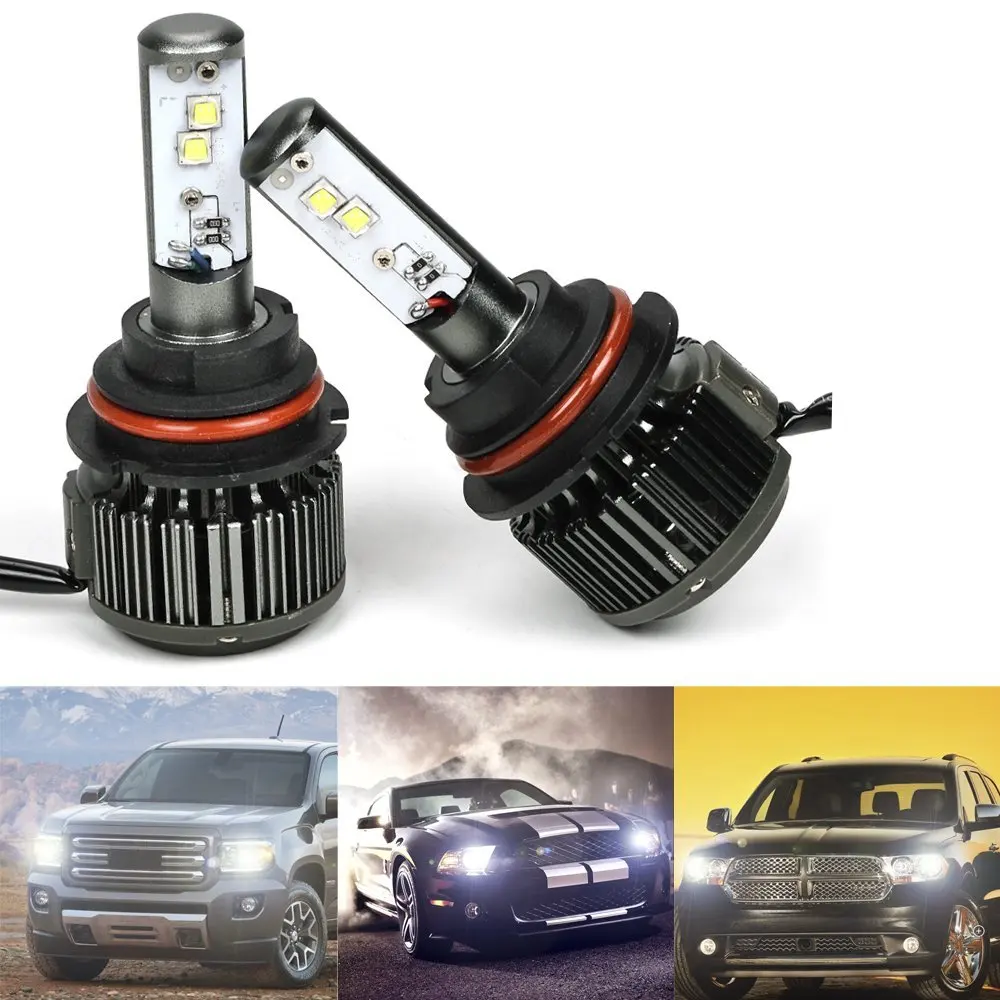 2X 40 Вт 3800лм 6000 К 9007 HB5 CREE XM L2 светодиодный чип Hi/Lo луч лампы преобразования комплект