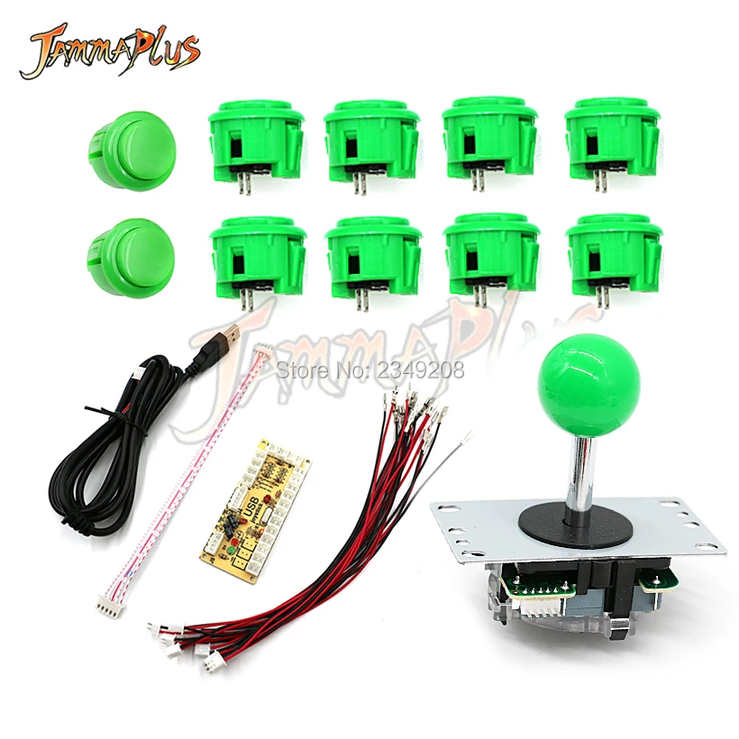 Аркадная игра с нулевой задержкой набор запчастей для ПК и Raspberry Pi 1/2/3 5-контактным