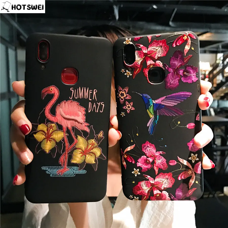 Чехол HOTSWEI для Xiaomi Redmi 6A 5A Note 5 Plus чехол 4 X 4X чехлы с 3D рельефным рисунком мягкий