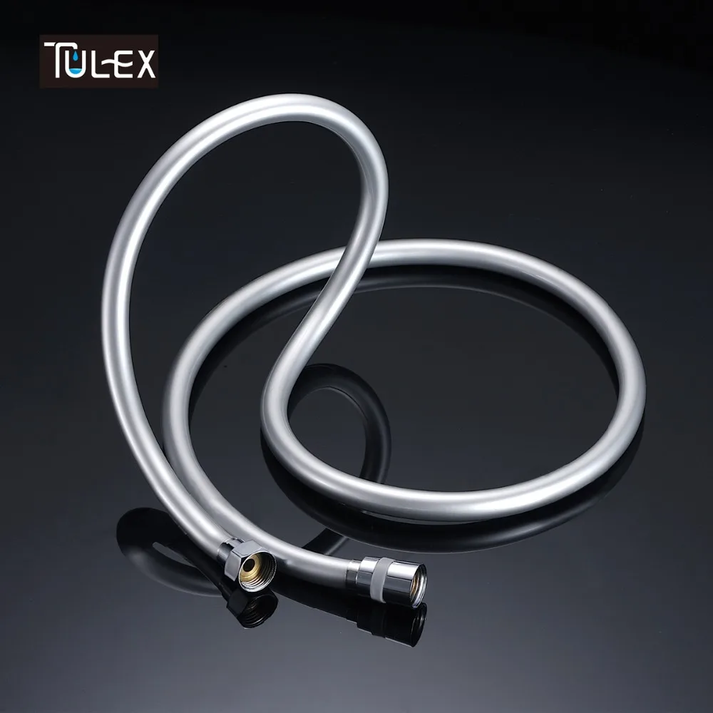 Tulex ПВХ душевой шланг водопроводный шланг 1,5 м 2 м Ванная комната ручной душевой шланг аксессуар для ванной комнаты взрывозащищенные трубы высокого качества