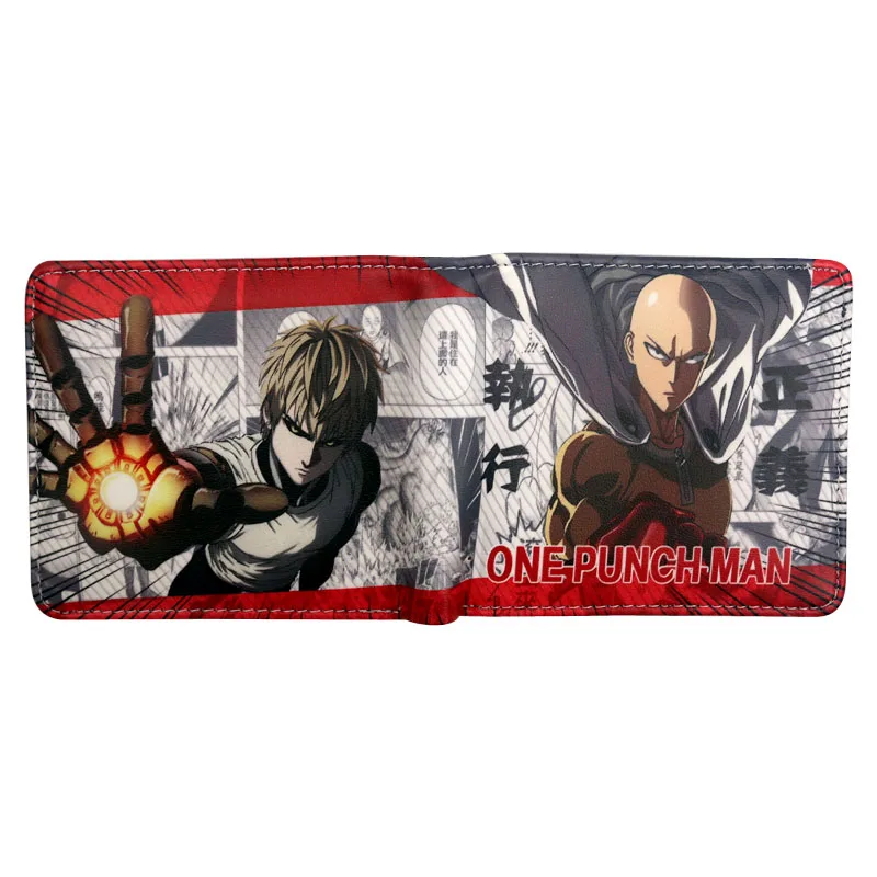 Аниме Бумажник ONE PUNCH MAN бумажник держатель для карт