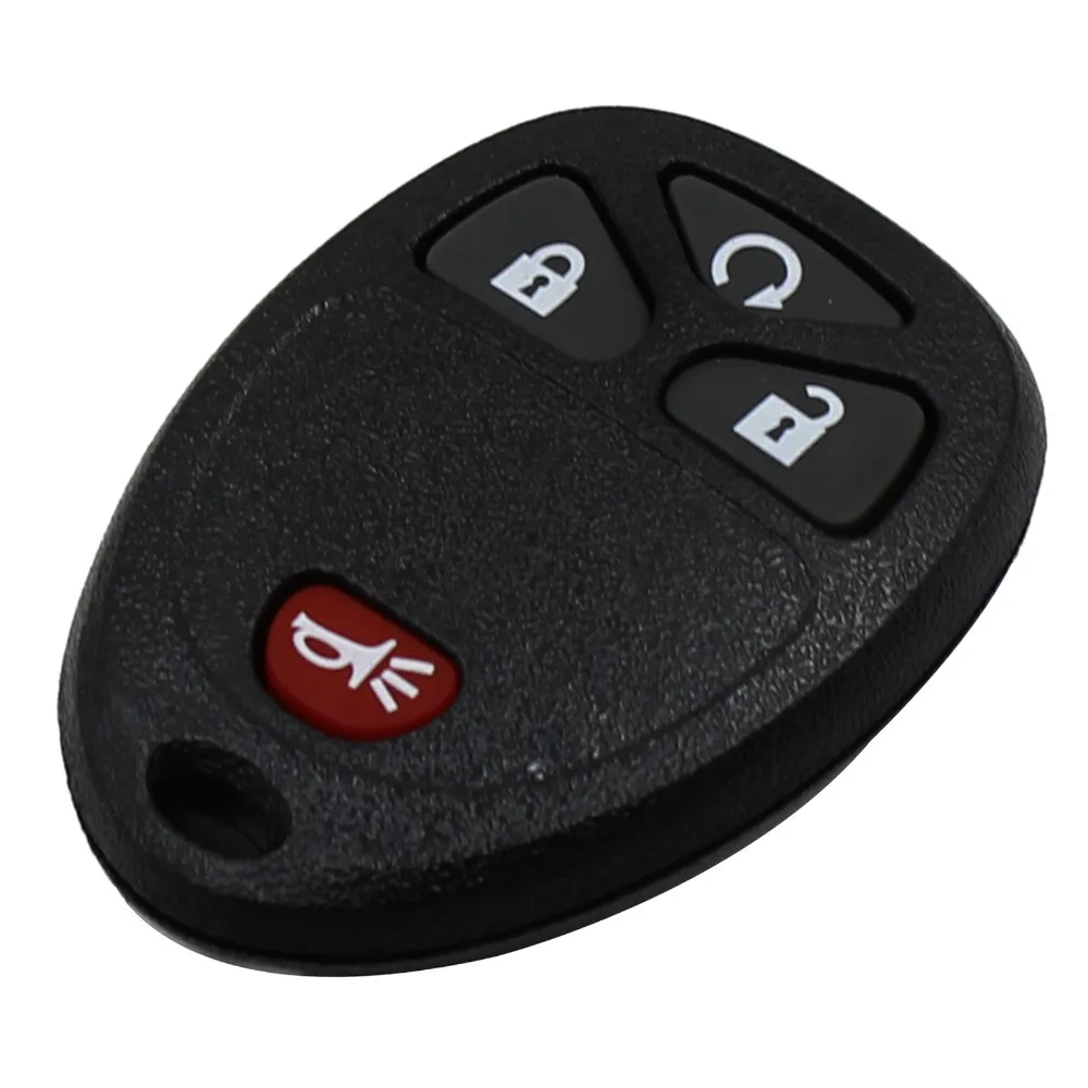 New 3 Button + Panic Keyless Entry Remote Key Fob Shell Case 4 Buttons For Buick Enclave GMC G-M Replacement Cover 2008-2010 | Автомобили