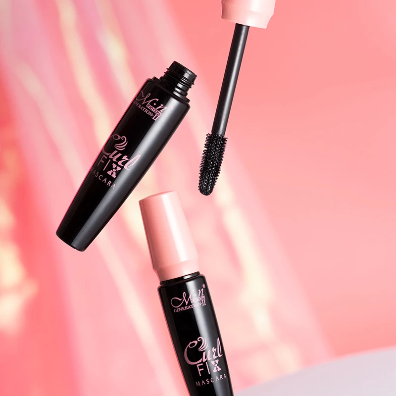 Menow Mascara with 2pcs EyelinerSet Pen Set Waterproof Rimel 3d Thick Lengthening Mascara Make Up