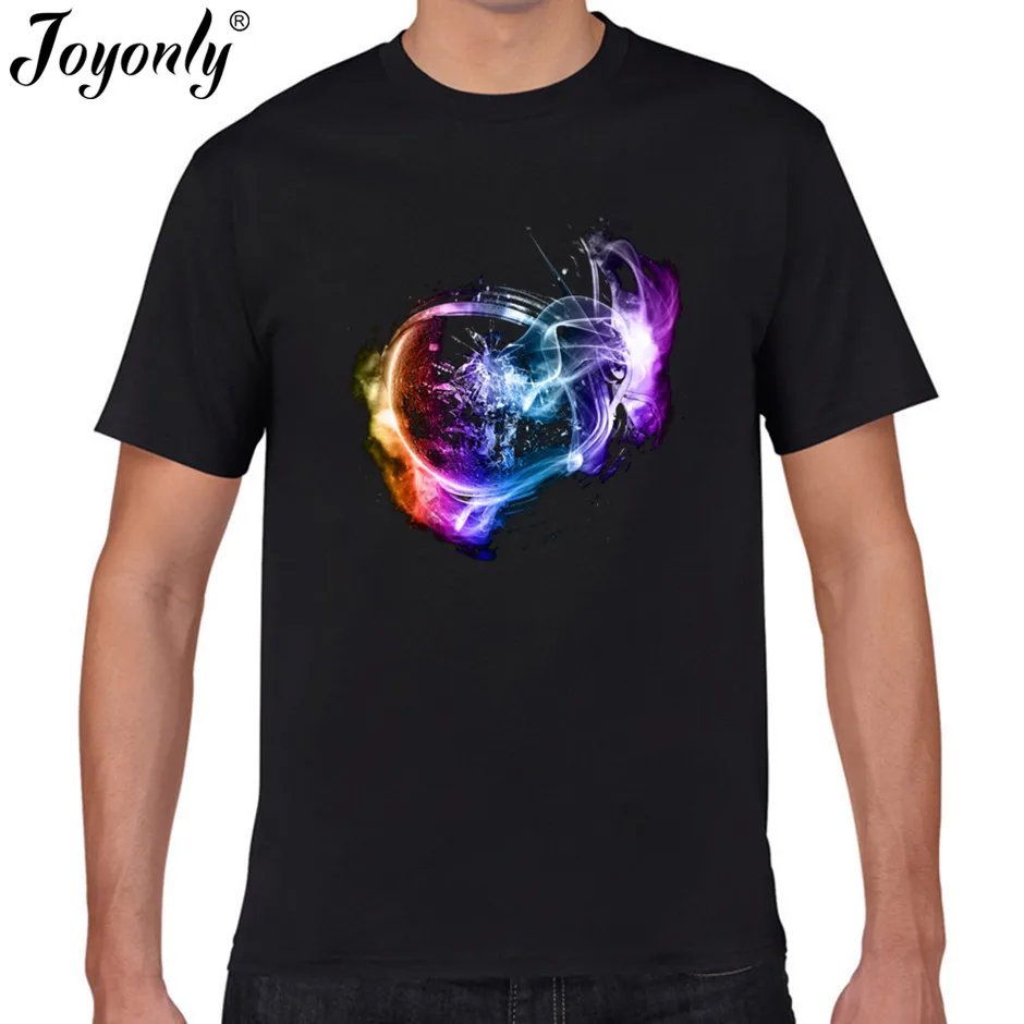 Футболка Joyonly для мальчиков с 3D рисунком Детская футболка изображением космоса