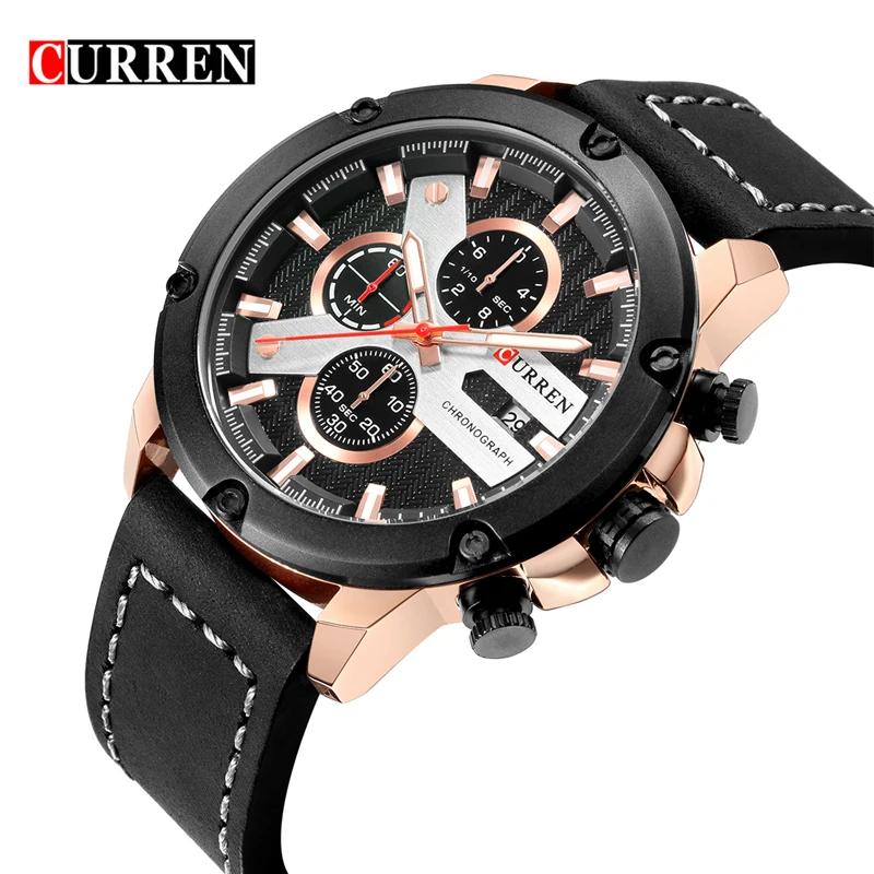 CURREN 8308 Мода кварцевые часы Для мужчин часы лучший бренд класса люкс мужской часы Бизнес Для мужчин s наручные часы Hodinky Relogio Masculino