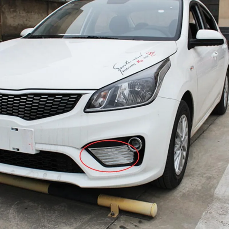 Tonlinker обложка чехол наклейки для KIA K2 Рио 2017-18 автомобильный Стайлинг 2 шт.