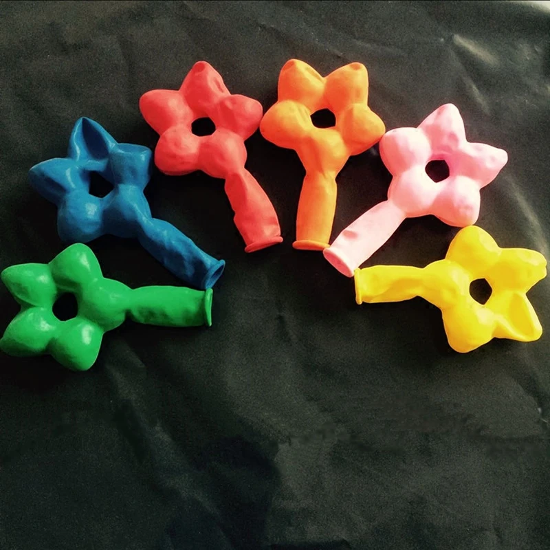 10 шт. креативные цветки из шаров форма цветка сливы латексные воздушные шары для