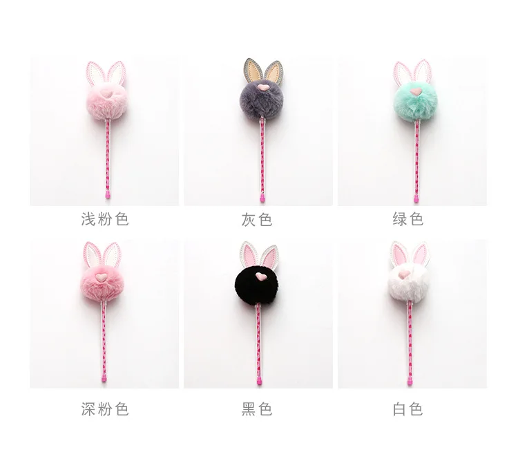 Climemo 1 шт. милые уши кролика гелевая ручка Kawaii ручки для школы очаровательные