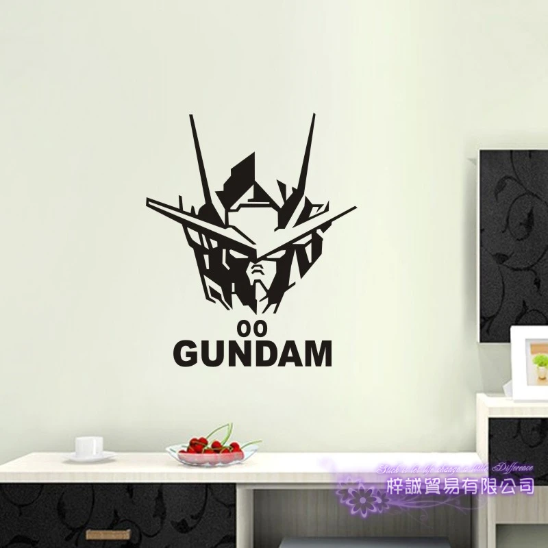 00 GUNDAM настенная наклейка Виниловая на стену s Наклейка Декор домашнее