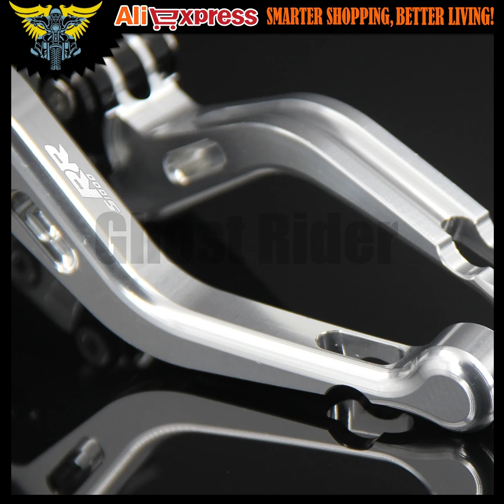 

For BMW S1000RR (NOT HP4 Comp. ver.) 2010 2011 2012 2013 2014 Laser Logo(S1000RR) 2 finger Short Motorcycle Brake Clutch Levers