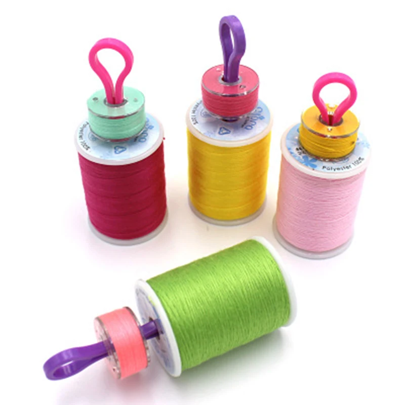 20PCs Bobbin Buddies Thread Holders Clips Sewing Machine Accessories For Spool Organizing Color random | Дом и сад