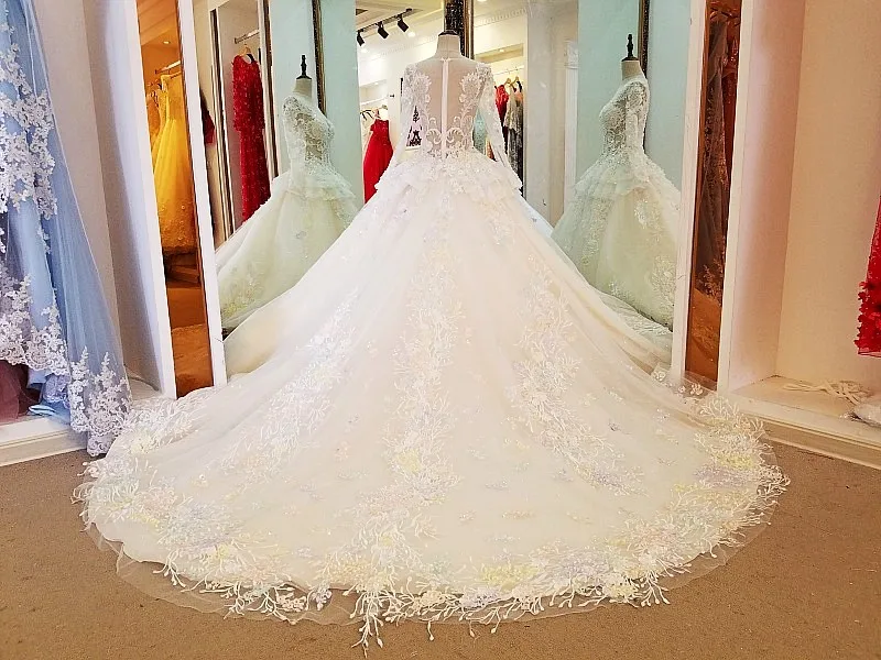 Vestido de Noiva/свадебное платье принцессы в арабском стиле 2017 г. Свадебные платья с