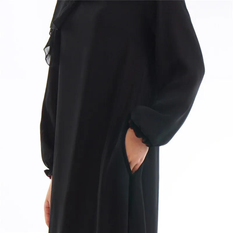 Abaya, Дубай, летнее шифоновое платье с наизнанку, два тона, популярное исламское платье с наизнанкой, мусульманская Двусторонняя одежда, быстрая