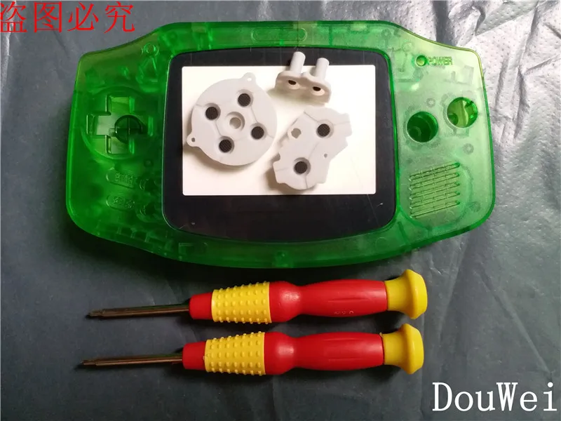 15 цветов выбрать для Gameboy Advance Пластик Корпус чехол Полный основа Для nintendo GBA