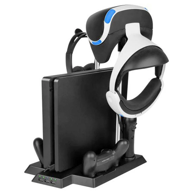 ABGN Hot для Ps4 Pro Slim Ps Vr Move вертикальный охлаждающий зарядный кронштейн хранения