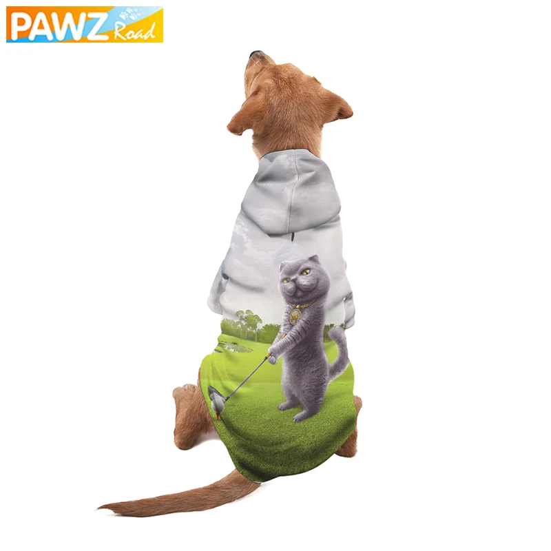 PAWZ Road Pet Свитшот новейший дизайн 3d принт крутые забавные животные узор S 6XL костюм