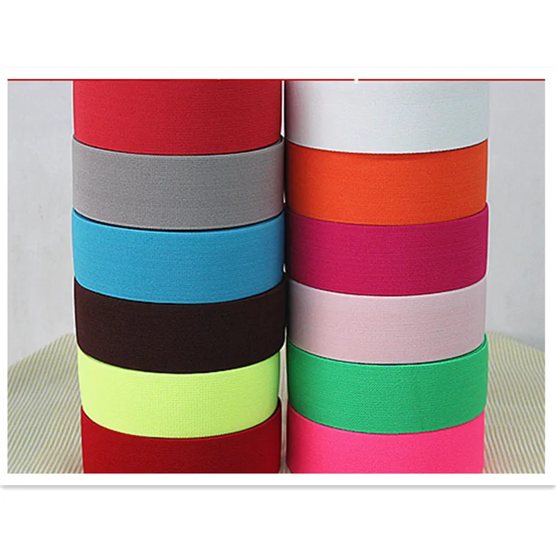 

Эластичные ленты 5 см, цветные эластичные прочные резиновые ленты, Аксессуары для рукоделия, аксессуары для платьев, брюк, обуви, одежды