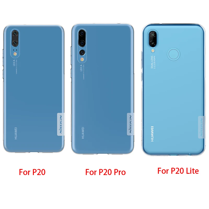 Чехол Nillkin для Huawei P20 Pro силиконовый чехол из ТПУ Прозрачная мягкая задняя крышка