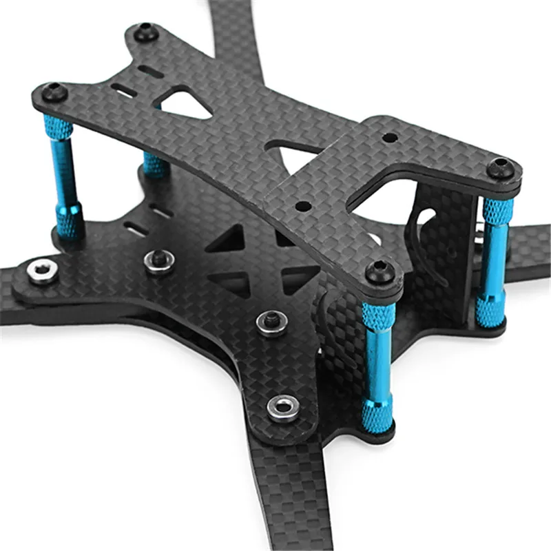 Minibigger Racer 255mm 275mm Carbon Fiber 4mm Arm Frame Kit w/ Wrench Tools For RC Models Camera Motor Spare Parts | Игрушки и хобби