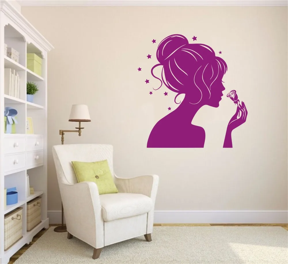 Наклейка на стену для салона красоты | Дом и сад