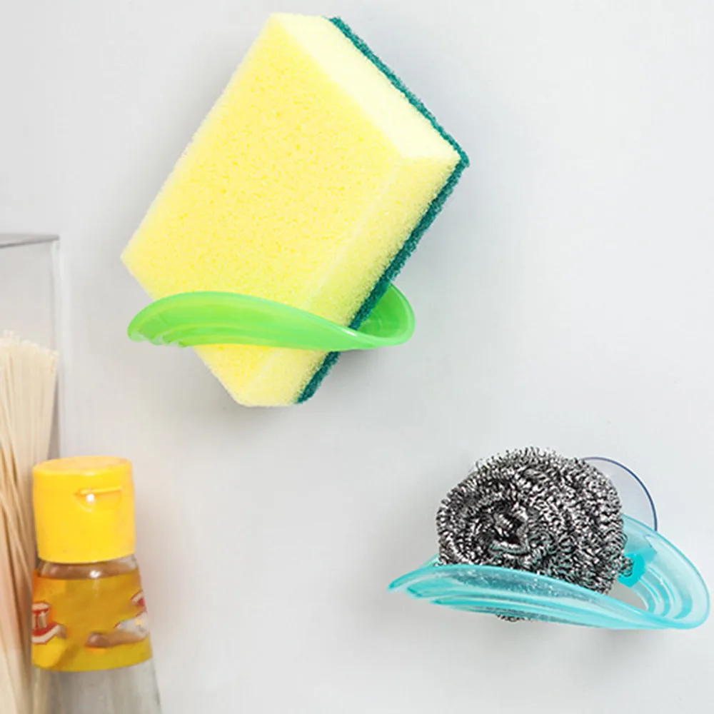 1pc 11*3.7*6.5cm Dish Cloths Rack Suction Sponge Holder Clip Rag Storage kitchen Bathroom Holders New | Дом и сад