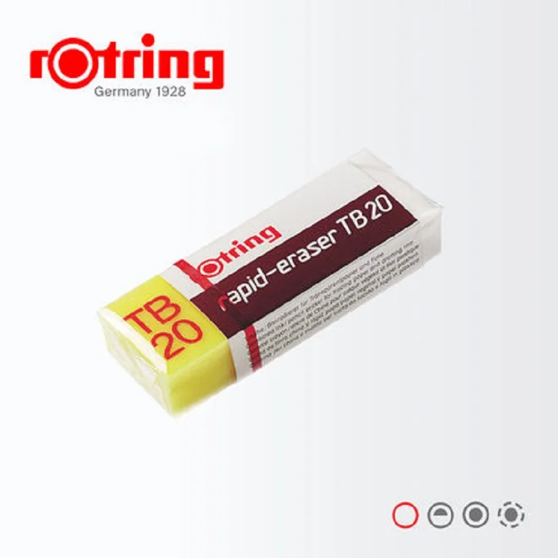 Германия оригинальный rotring эскиз резиновый Быстрый ластик различные типы на