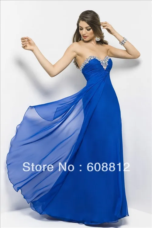 2015 New fashionFree Shipping Arrival FE5206 Sweetheart Hand Beaded Empire Chiffon Custom Made Couture Dress Prom Evening Dr | Свадьбы и