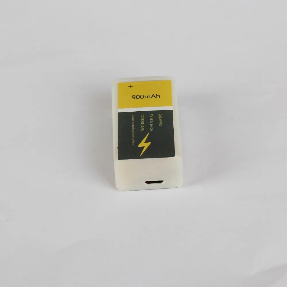 SORVESS 9В 6F22 USB перезаряжаемый литий ионный аккумулятор 900 мАч элемент для