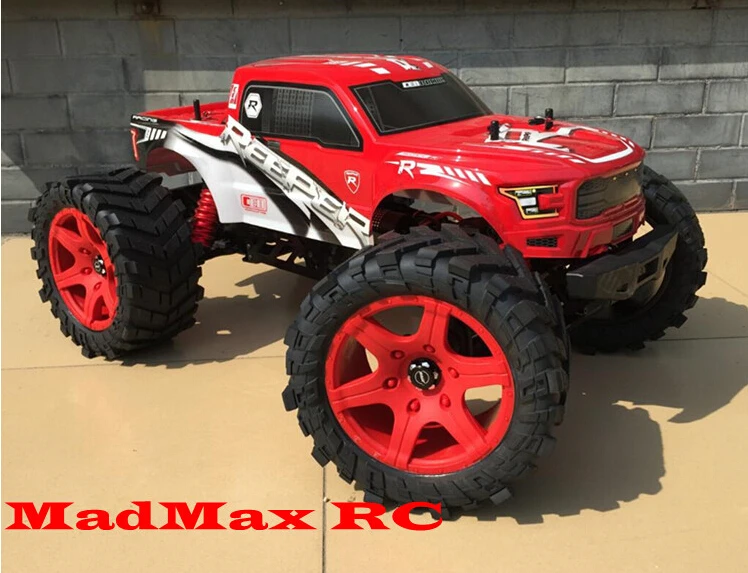 Набор колесных шин MadMax + удлиненный адаптер для CEN RACING REEPER монстр Трак масштаб