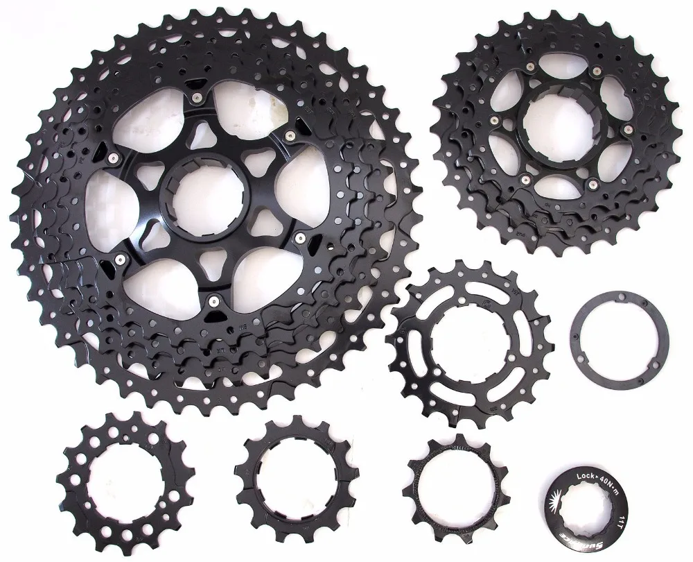 Sunracing CSMS8 11 40/42T 46T Spd широкое соотношение горный велосипед mtb кассеты M8000/M9000 XX1 X01 X1 GX