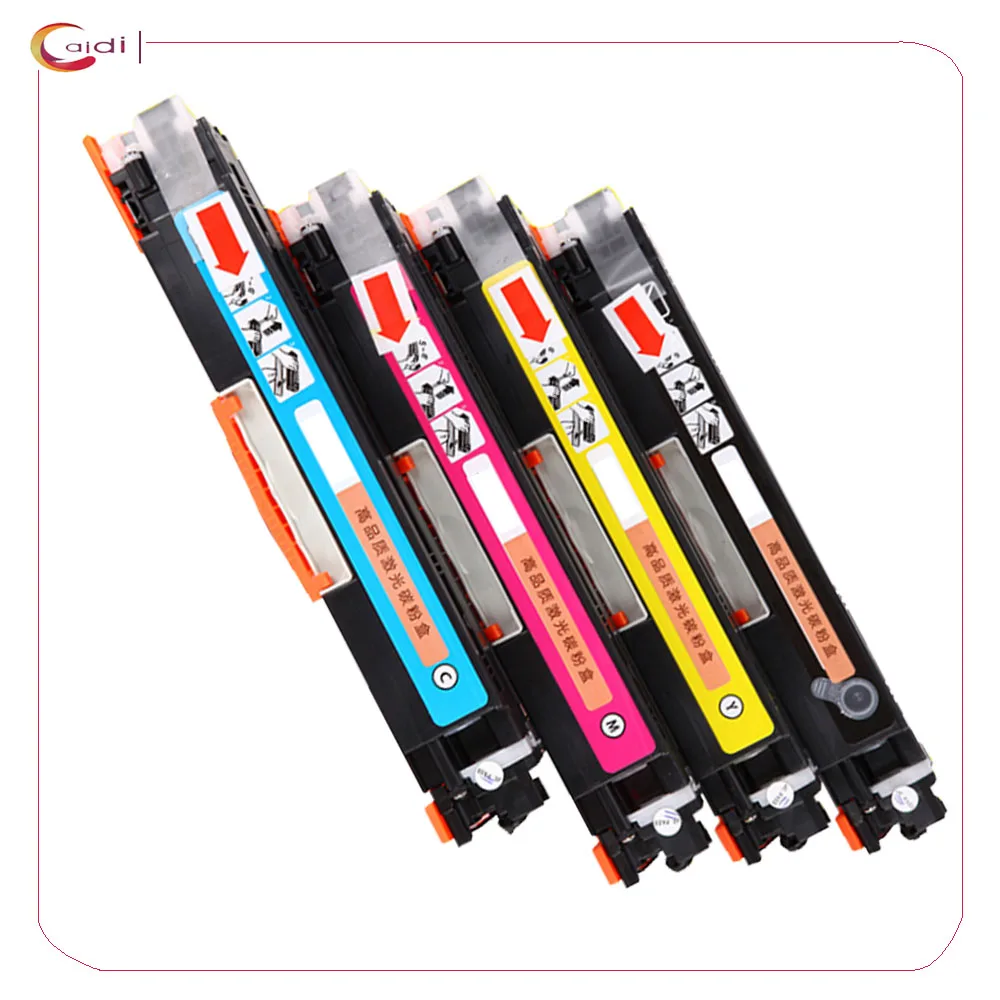 4 упаковки совместимы с чернильными картриджами HP LaserJet Pro Color MFP M177fw M176n 130A CF350A CF351A