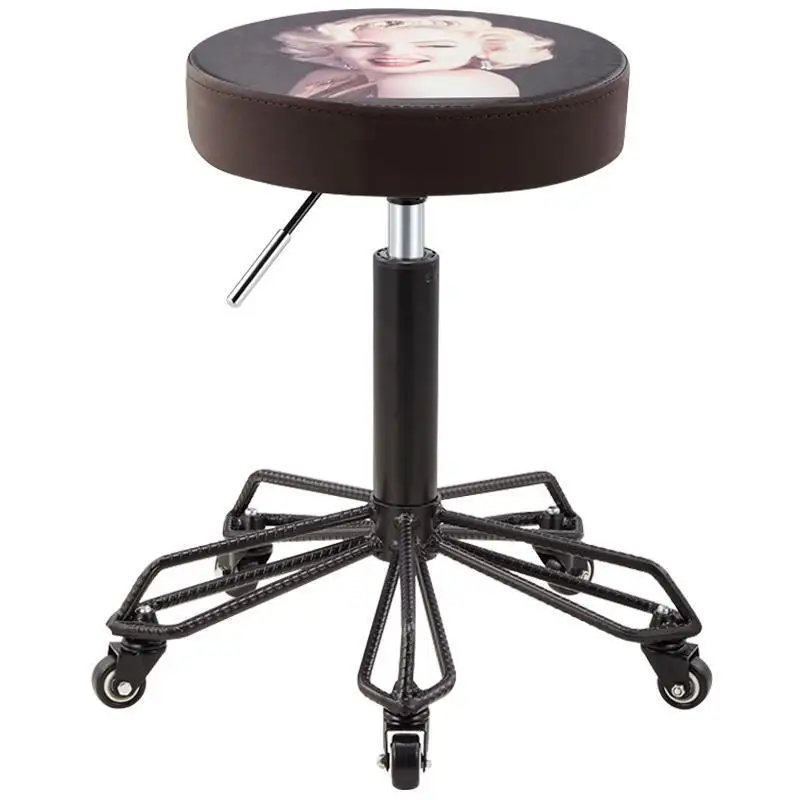 Version D Mueble De cappersstoelen Cadeira Cabeleireiro Schoonheidssalon мебель для ногтей Sedia Silla магазин-салон парикмахерское кресло - Цвет: Version D