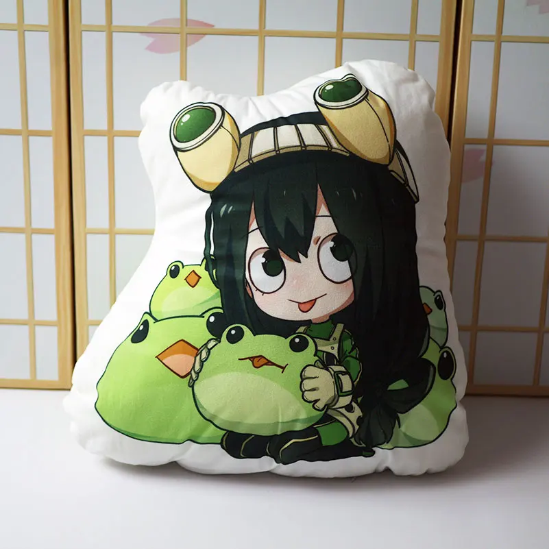 Подушка игрушка с героями мультфильма Мой герой Izuku Bakugou Todoroki Tsuyu Kirishima Eijiro мягкая