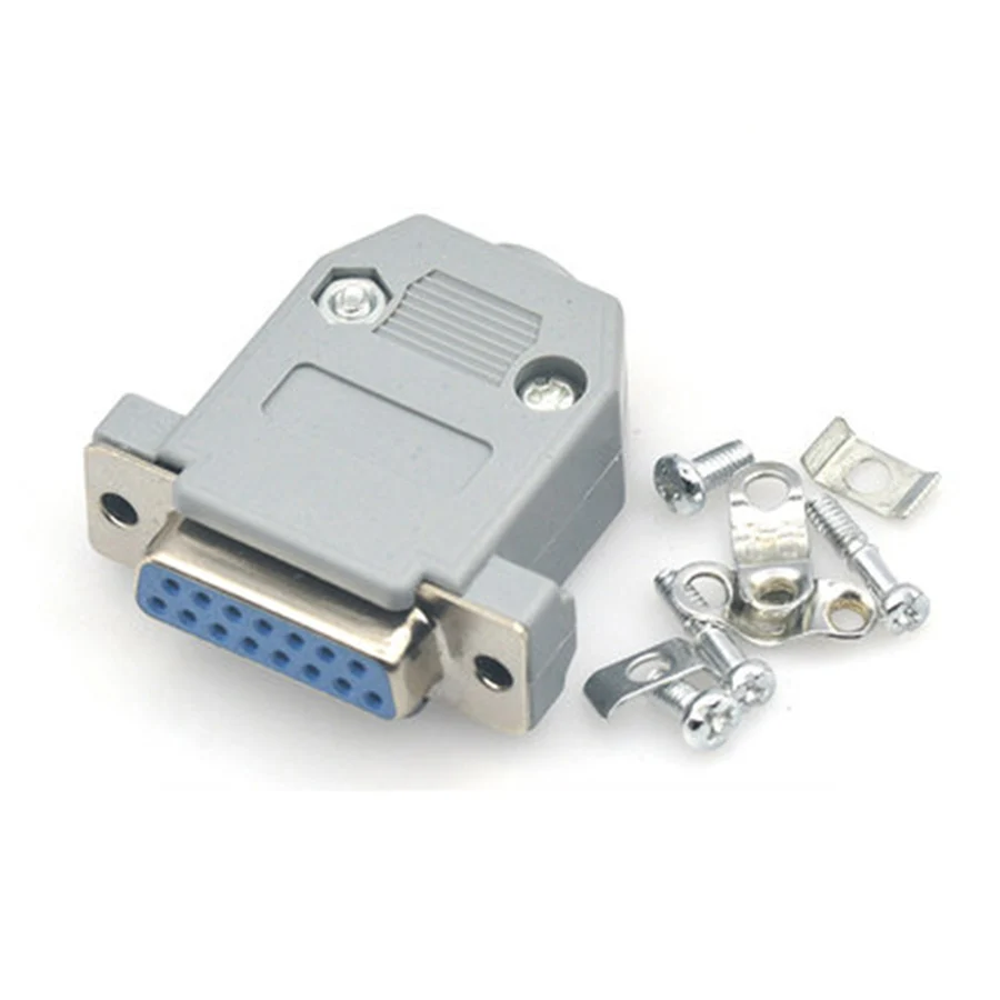 EClyxun 1 шт. DB15 15P 2 ряда параллельный адаптер порта VGA штекер гнездовой разъем