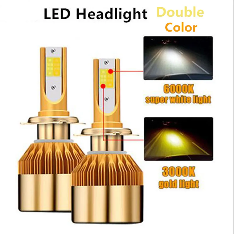Автомобильные лампочки светодиодные H4 H7 9003 HB2 H11 LED H1 H3 H8 H9 880 9005 9006 H13 9004 9007