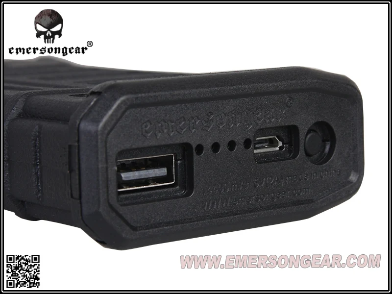 Emersongear Pmac Magzine стиль Powerbank чехол Интеллектуальный портативный(без батареи) Тактический Спорт на открытом воздухе Охота вечерние принадлежности