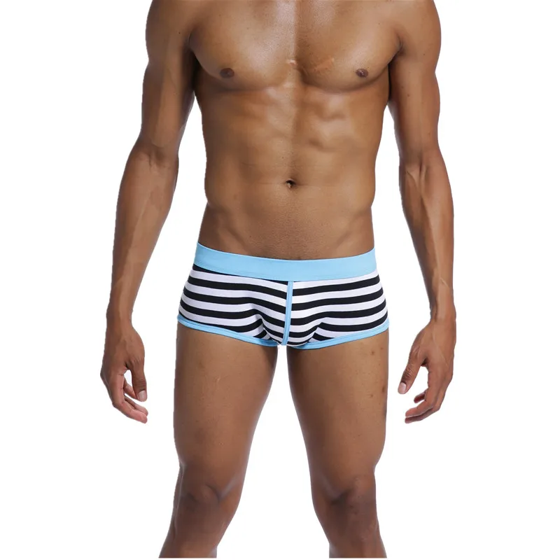 

Seeinner Brand Male Panties Breathable Boxers Cotton Men Underwear U convex pouch Sexy Underpants Homewear Shorts