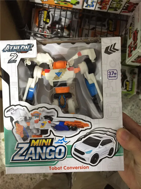 Zango without box 19 стилей, юные игрушки, Корея, мультфильм, деформация, робот Tobot Brothers, аниме Tobot, квартран, игрушки для детей, деформация автомобиля, Juguetes - Цвет: Zango without box