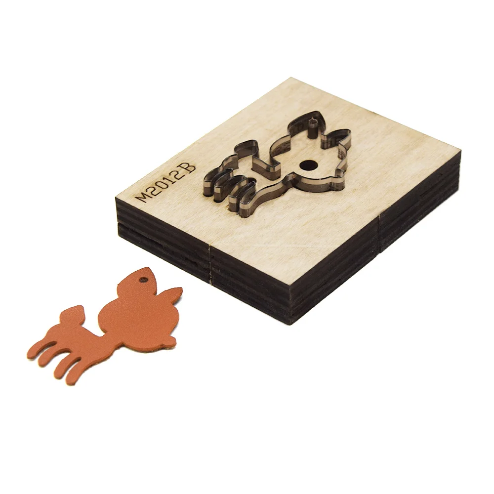 Японское стальное лезвие высечка стальной Дырокол палевый кулон животные резка