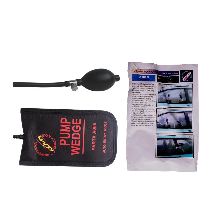 Горячее качество KLOM маленький черный воздушный насос Клин Открыватель